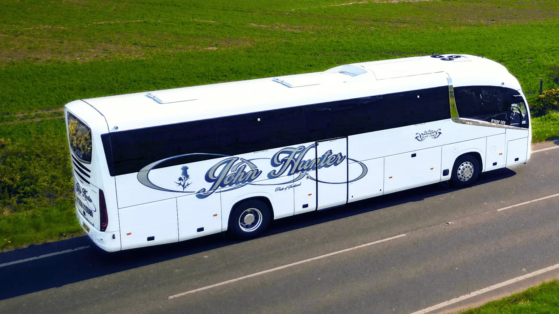 Executive coach interior Central Scotland