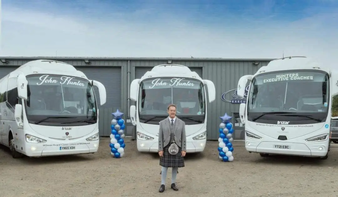 Hunters Executive Coaches team Tullibody