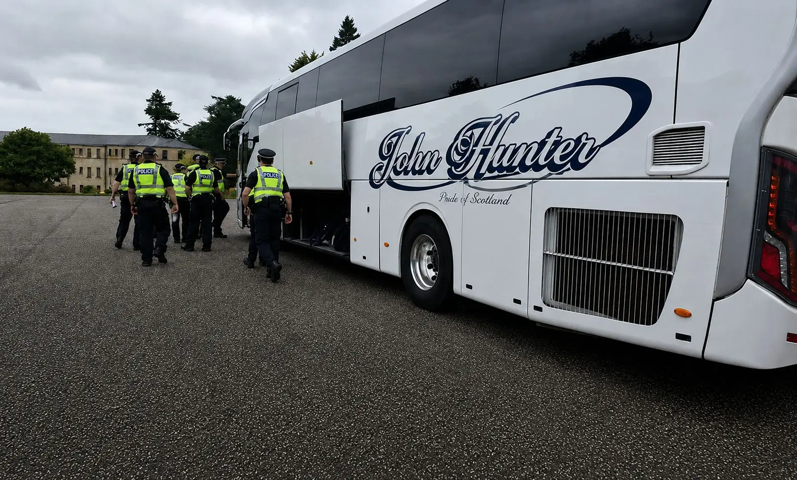 staff transport coach hire Scotland