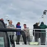unters Executive Coaches at Greenock Cruise Terminal collecting cruise passengers